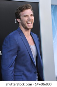 Derek Theler At The World Premiere Of 