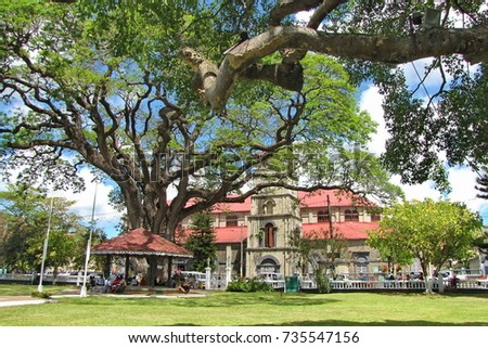 Derek Walcott Square in Castries, St. Lucia