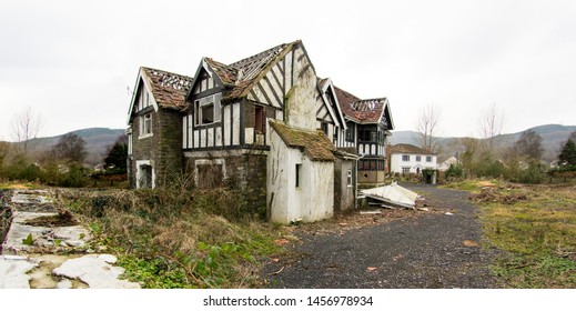 Derelict Hotel Glynneath Now Destroyed