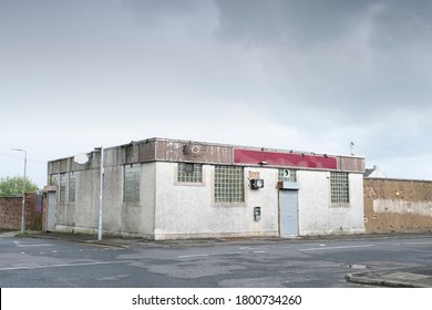 Derelict Pub Business Closed In Glasgow Ghetto