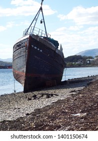 Derelict Trawler Scotland Near Fort William