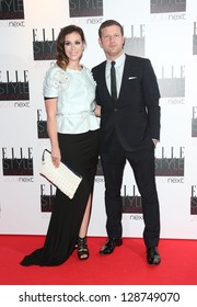 Dermot O'Leary And Wife Dee Koppang At The Elle Style Awards 2013, At The Savoy, London. 11/02/2013 Henry Harris