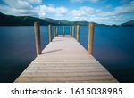 Derwent water Jetty long exposure leading lines