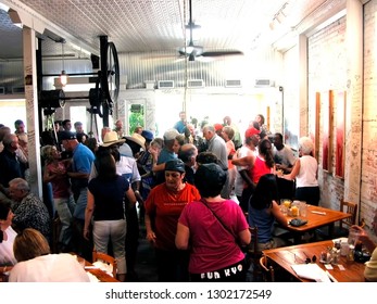 Café Des Amis, Breaux Bridge, Louisiana, Dancing To The Zydeco Breakfast, June 12, 2004 