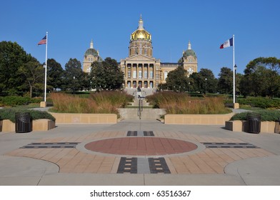 Des Moines Iowa State Capitol Building