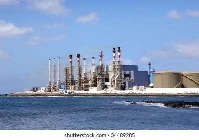 Desalination Plant In Lanzarote