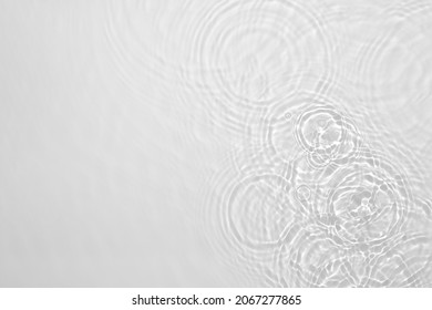 Desaturated transparent clear calm water surface texture with ripples, splashes Abstract nature background. White-grey water waves in sunlight Copy space Cosmetic moisturizer micellar toner emulsion - Shutterstock ID 2067277865