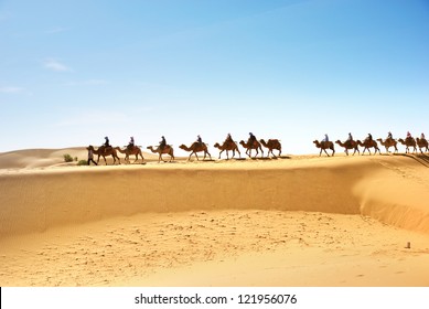  Desert caravan