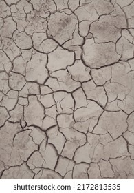 Desert Cracked Ground On 29 June 2022