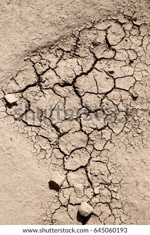 Similar – Image, Stock Photo Earth cracked Summer