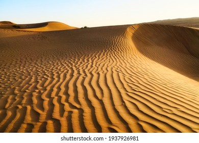 Desert Dune Desert At Sunset 