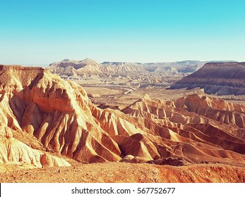 Desert Dunes In Israel