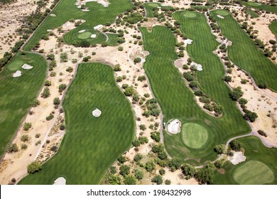 Desert Golf Course Near Scottsdale, Arizona