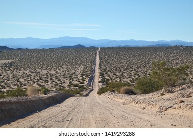 Desert Heights In Twentynine Palms In California USA.