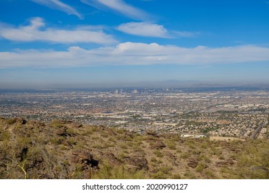 Desert Hiking Hidden Valley Mormon Loop Trail In Phoenix, Arizona