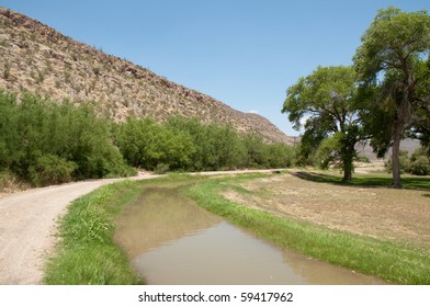 Desert Irrigation Ditch Stock Photo 59417962 | Shutterstock