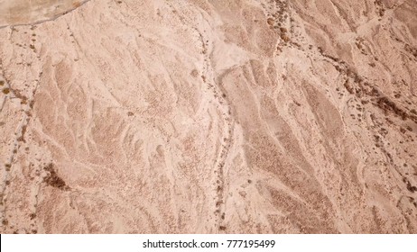 Desert landscape - Aerial top down aerial image