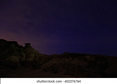 Desert Landscape Night