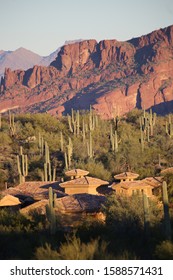 Desert Landscape Outside Of Phoenix, Arizona