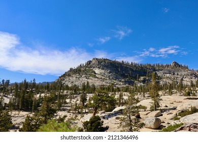 A Desert Landscape In The Southwestern United States