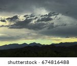 Desert Mountain Cloudscape