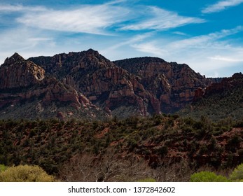 Desert mountain range