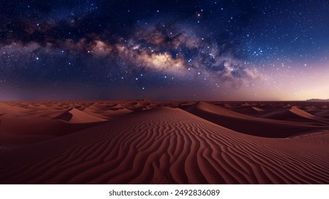 desert night sky Milky Way 2 - Powered by Shutterstock