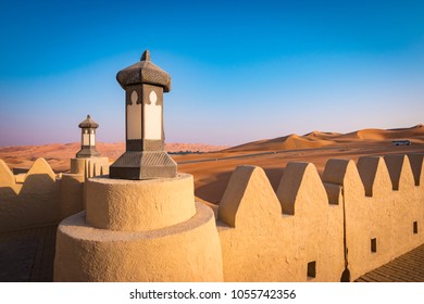 Desert Resort Entrance, Abu Dhabi