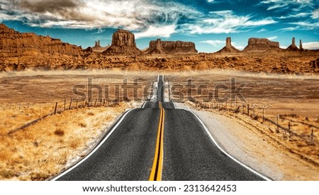 Similar – Image, Stock Photo on the way Arizona Utah
