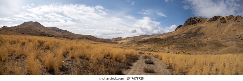 Desert Road Through Wilson Creek Trail System in Eastern Idaho - Powered by Shutterstock