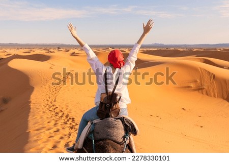 Desert safari at the Thar desert Jaisalmer, Rajasthan, India.