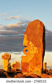 Desert Scultpures At Broken Hill