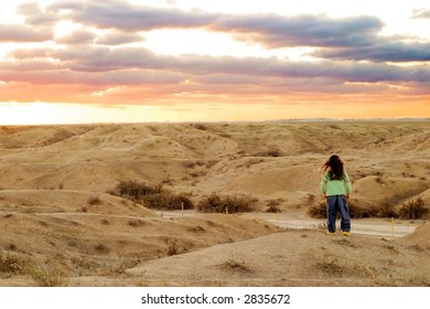 desert sunset