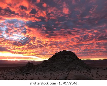 Desert Sunset In Lucerne Valley