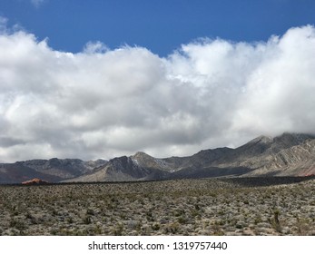 Desert view mountains