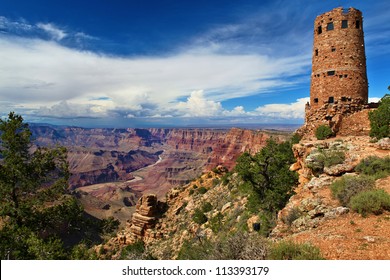 Desert View Watchtower Grand Canyon South rim, Arizona