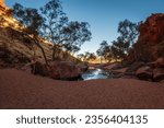 desert waterhole oasis Northern Territory Australia