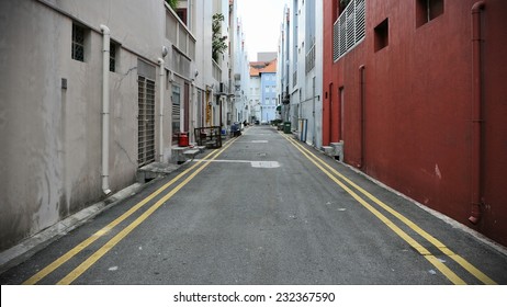 Deserted Alleyway Background