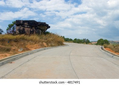 deserted road