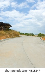 deserted road