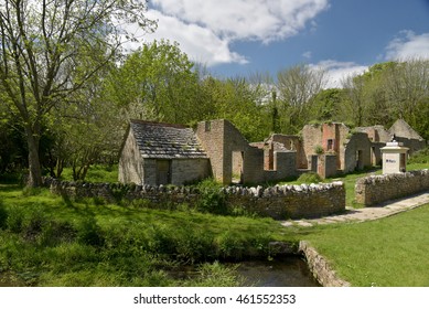 Deserted Village Of Tyneham In Dorset