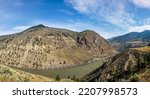 The deserts of British Columbia near Kamloops in Canada
