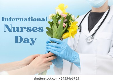 Design for concept of International Nurses day - Powered by Shutterstock