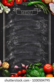 food menu background