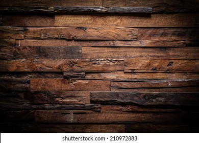design of dark wood texture background - Shutterstock ID 210972883