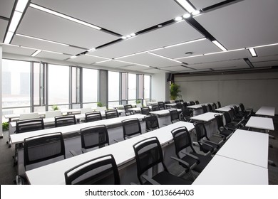 Design And Decoration Of Modern Lecture Hall In Modern Company