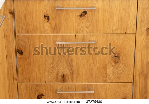 Design Kitchen Cabinets Solid Wood Stock Photo Edit Now