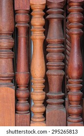 Design Of Wood Banister