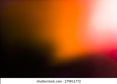 Designed Film Texture Background With Light Leak