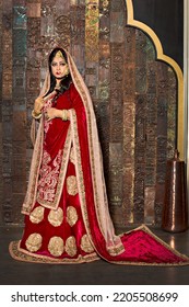 Designer Bridalwear Lehenga Product Photo Shoot